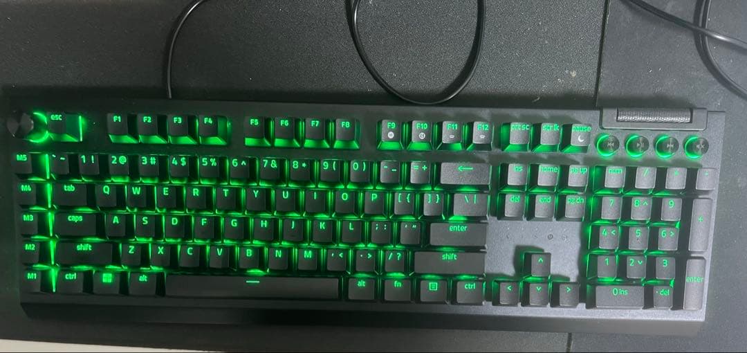 razer blackwidow v4 pro greenswitch us配列