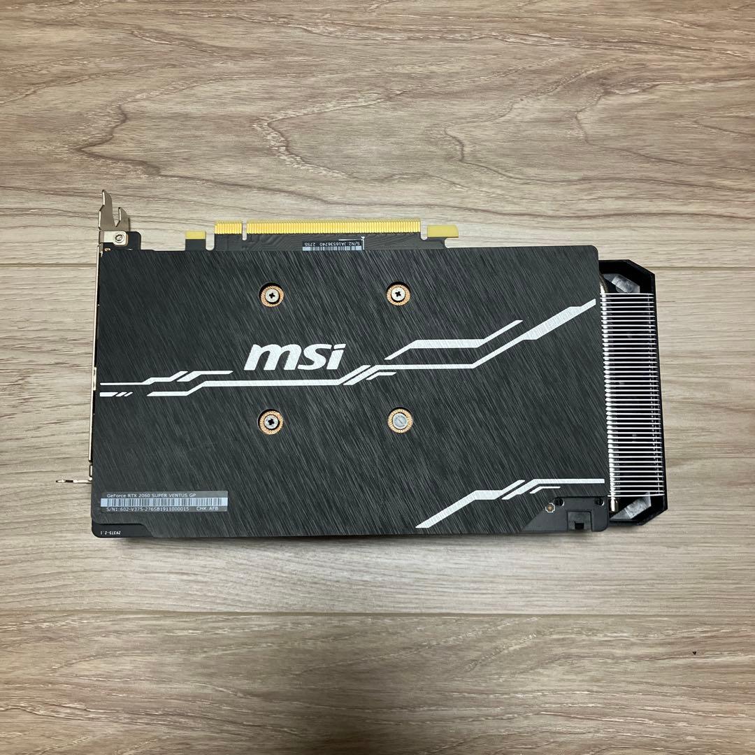 MSI GEFORCE RTX2060SUPER グラフィックボード