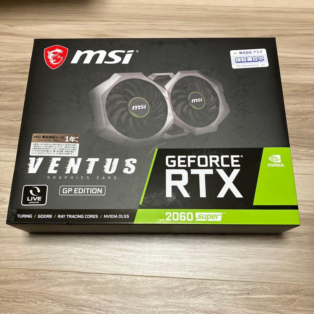 MSI GEFORCE RTX2060SUPER グラフィックボード