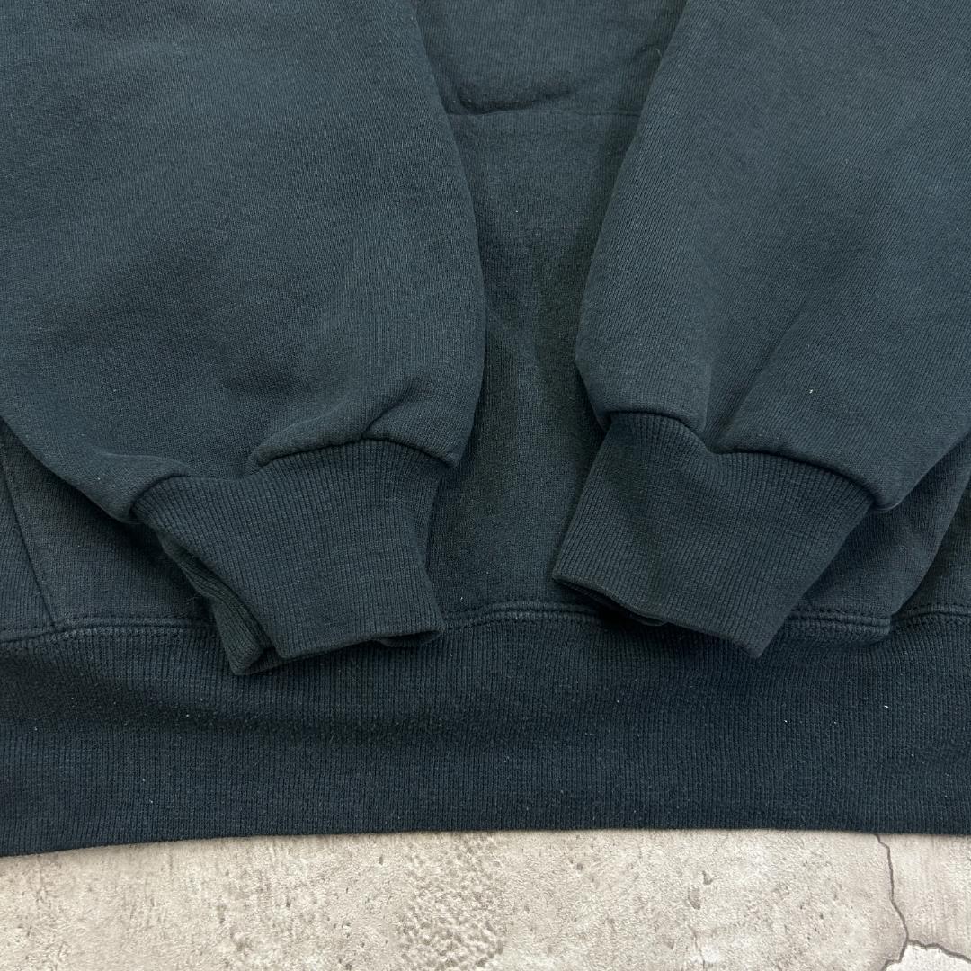 玉*隊様 USA製　ラッセルアスレチック　前V 　ブランク　パーカー　古着　ブラ