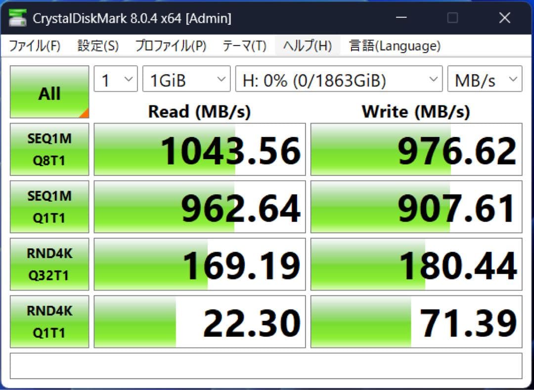 2TB 外付けSSD【USB3.2 Gen2×2接続で最大2000MB/秒】