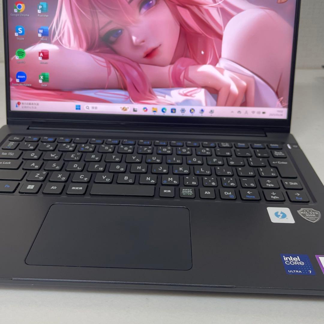 Windowsノート本体 #538 iiyama PC Ultra 7 155U 16GB SSD1TB