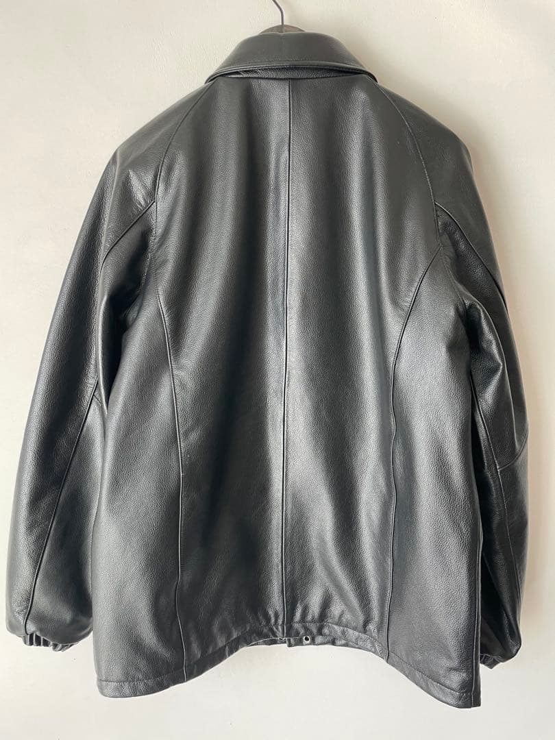 本革　レザーコーチジャケット　サイズ36 極美品　Mサイズ程度