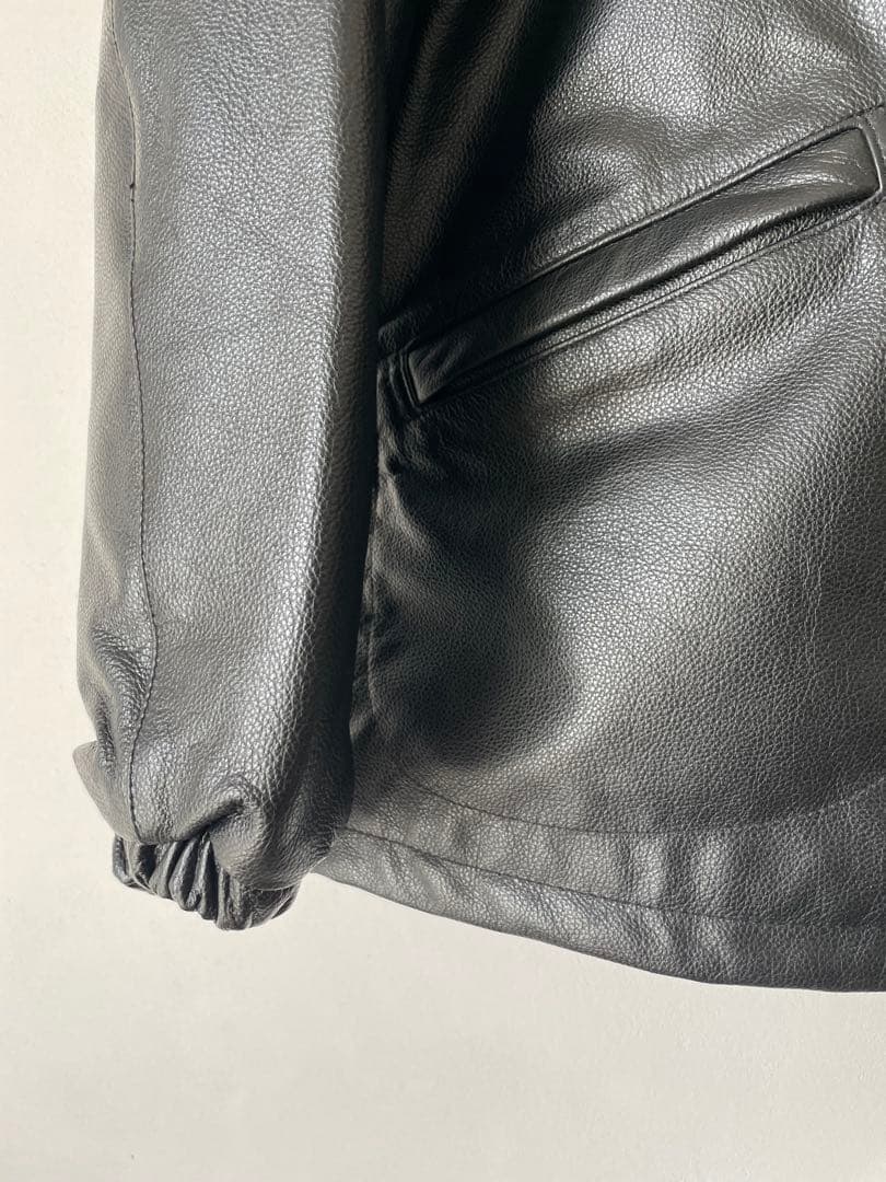 本革　レザーコーチジャケット　サイズ36 極美品　Mサイズ程度