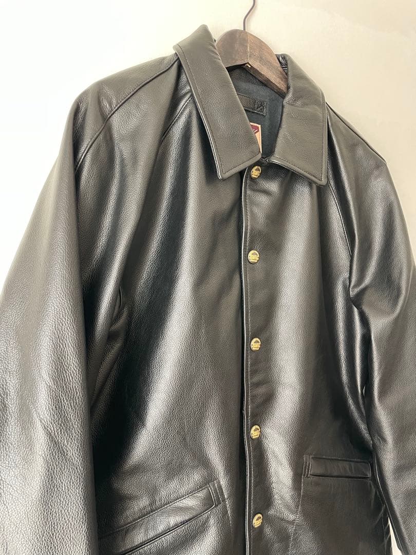 本革　レザーコーチジャケット　サイズ36 極美品　Mサイズ程度