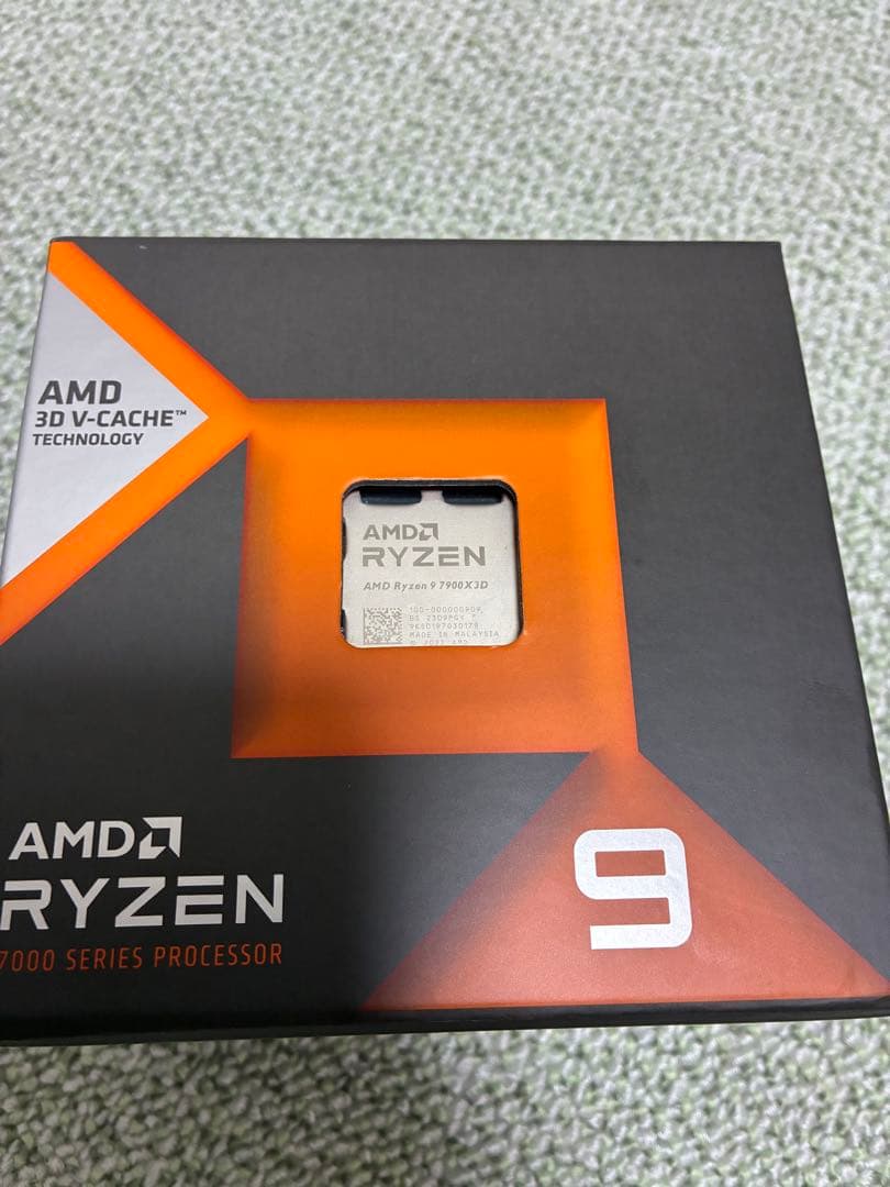 AMD Ryzen 9 7900X3D 7000シリーズ CPU