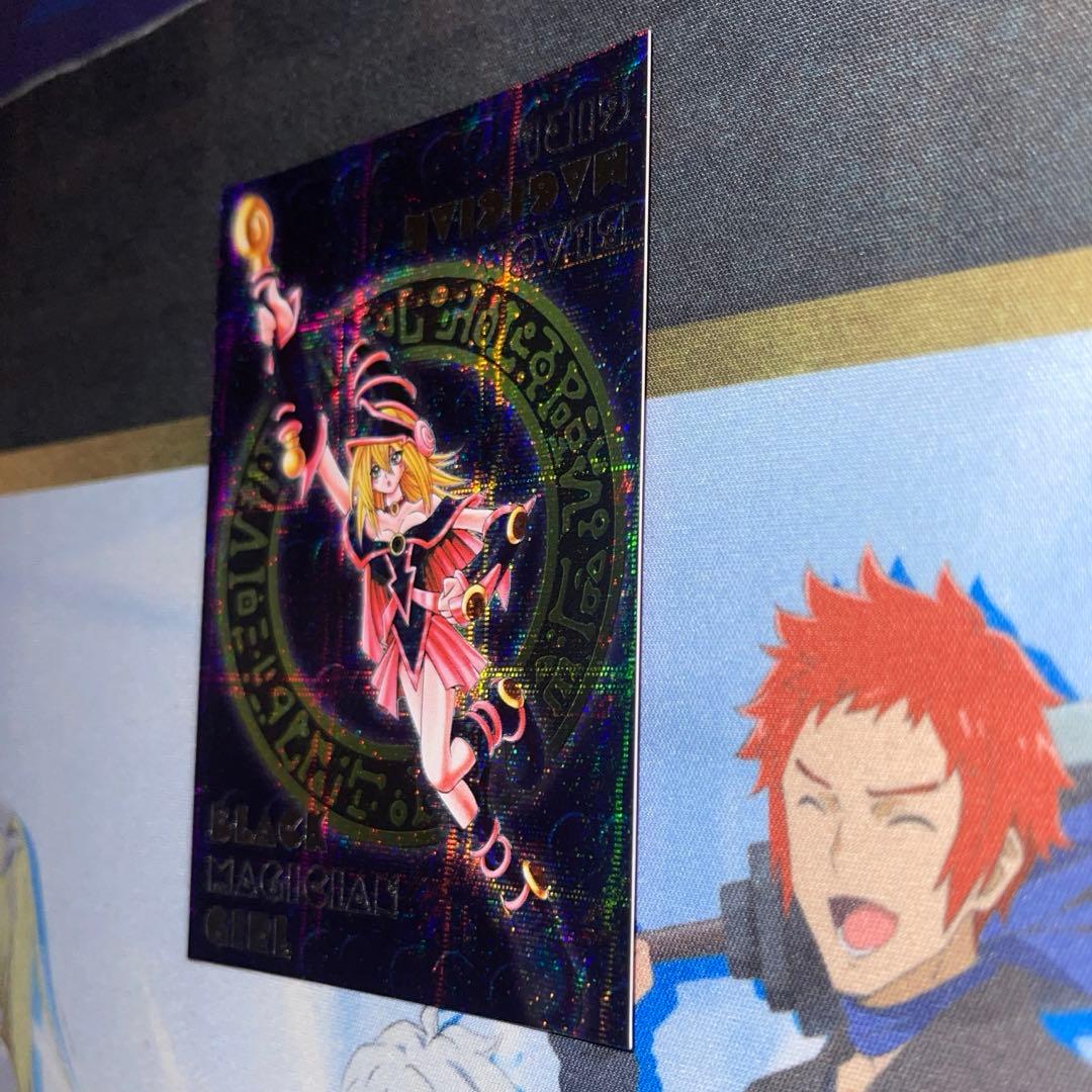 遊戯王　ブラックマジシャンガール DDM ダンジョンダイス　 ブルー背景