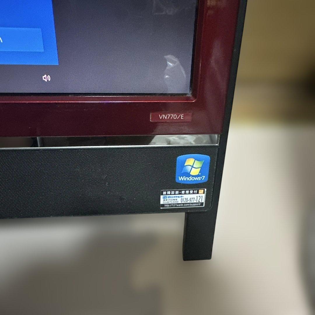 @ 希少　パソコン　VALUESTAR　PC-VN770FS6R　NEC