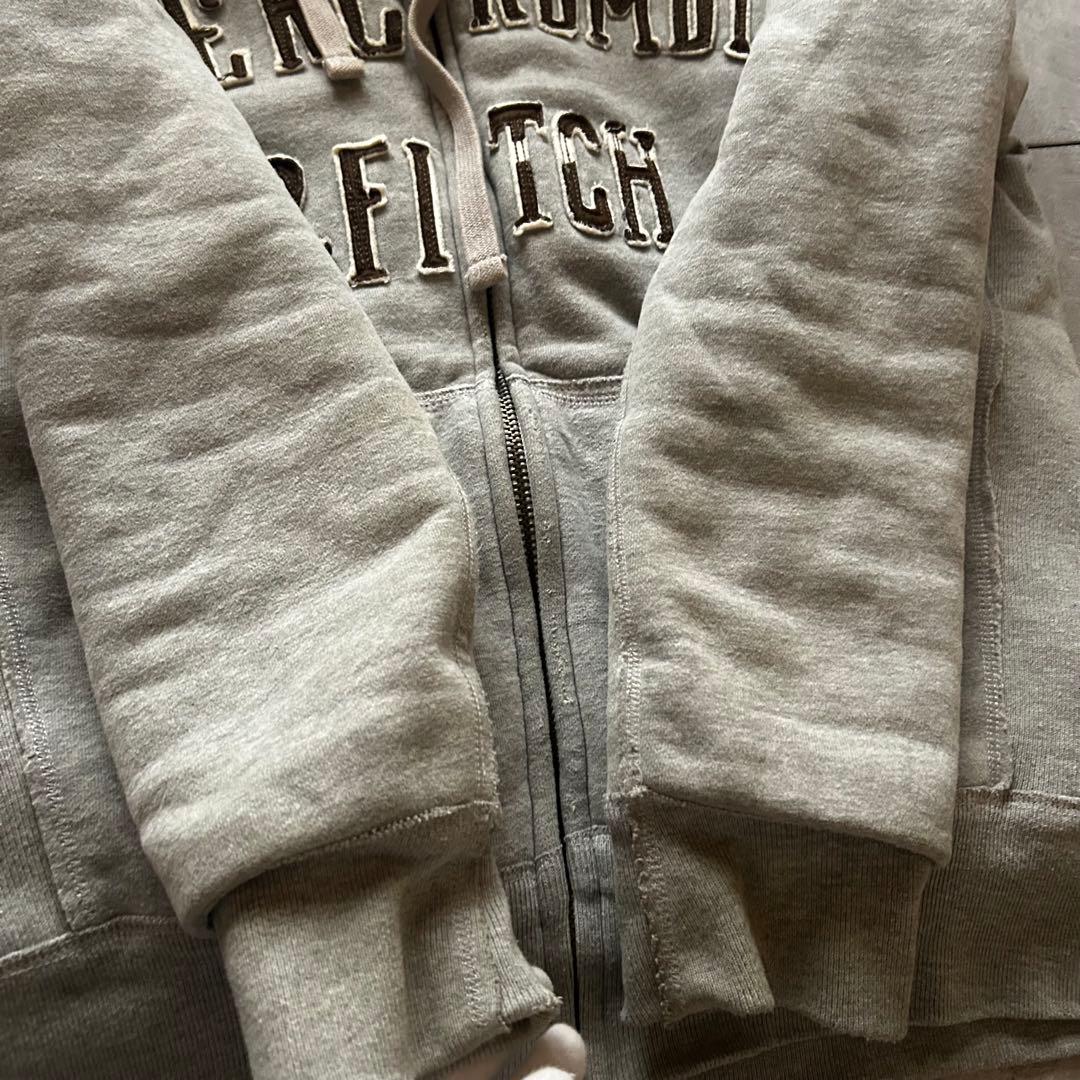 トップス Abercrombie & Fitch grunge parka gray