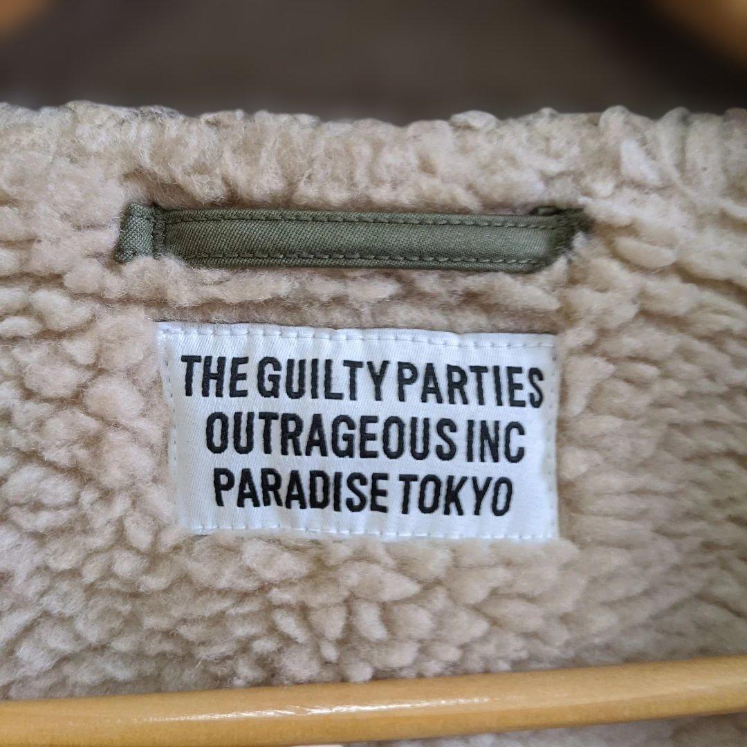 専用　美品 WACKO MARIA ワコマリアミリタリーボアジャケット サイズL