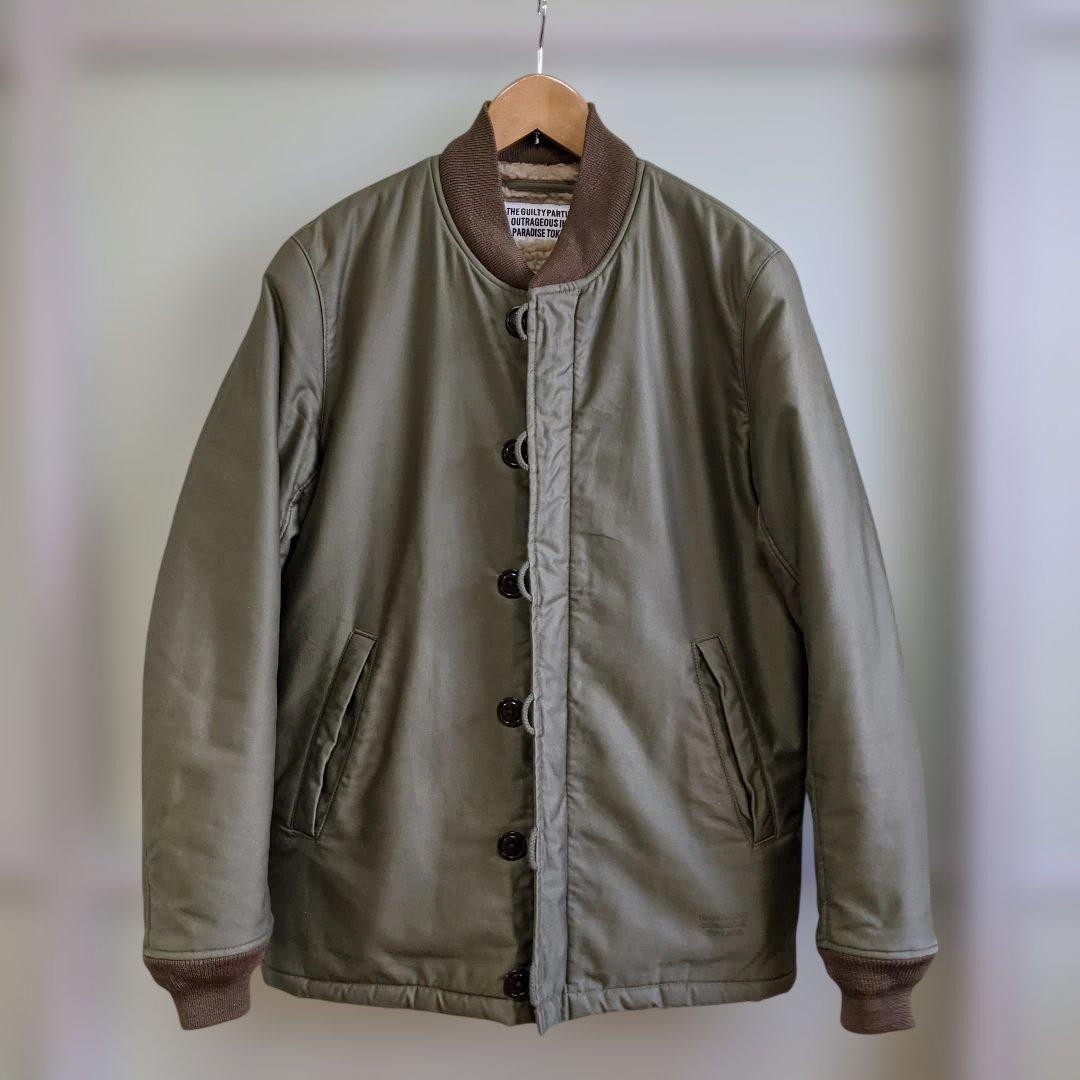 専用　美品 WACKO MARIA ワコマリアミリタリーボアジャケット サイズL