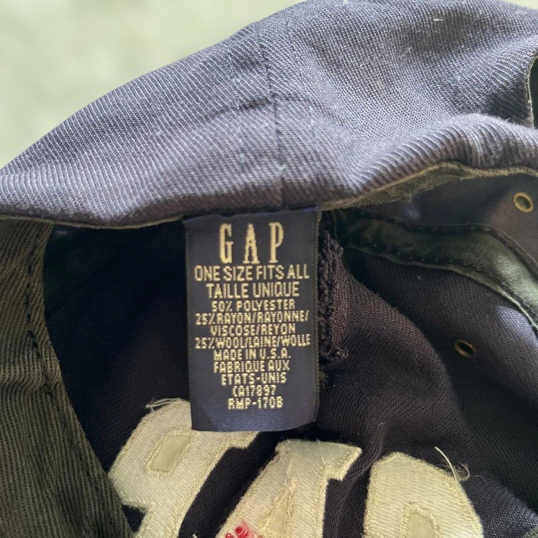 90s 美品 OLD GAP ギャップ　アメリカ製　ヴィンテージ　キャップ