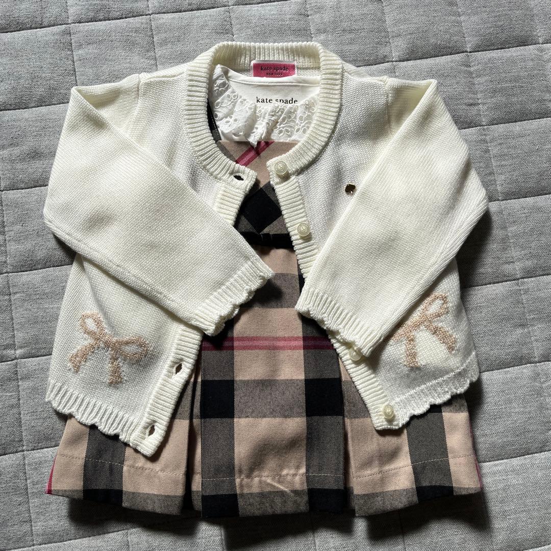 kate spade カーディガン　ワンピース　トップス　3点セット