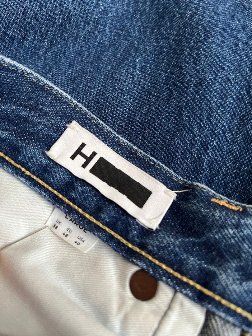 日本製　H BEAUTY&YOUTH セルビッチデニム　インディゴブルー　岡山