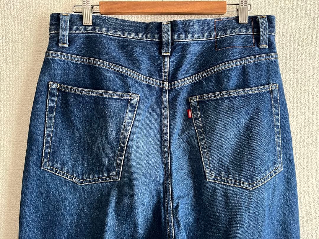 日本製　H BEAUTY&YOUTH セルビッチデニム　インディゴブルー　岡山