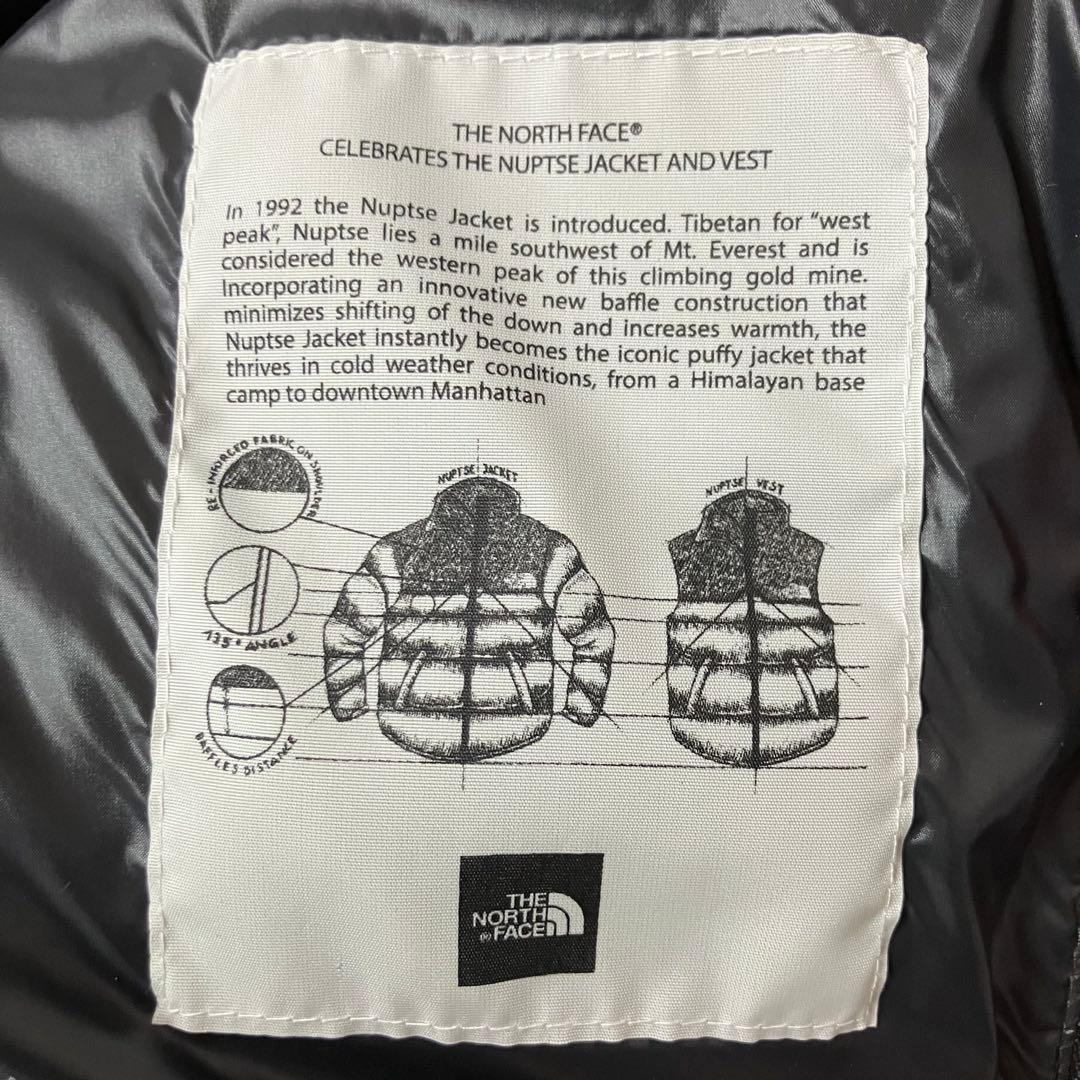 日本未発売 ノースフェイス 総柄 マルチカラー ダウンジャケット/M