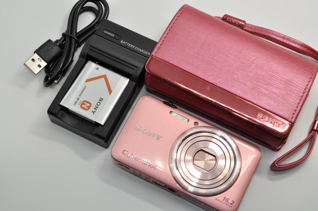 美品 SONY ソニー デジタルカメラ DSC-WX7 サイバーショット ピンク