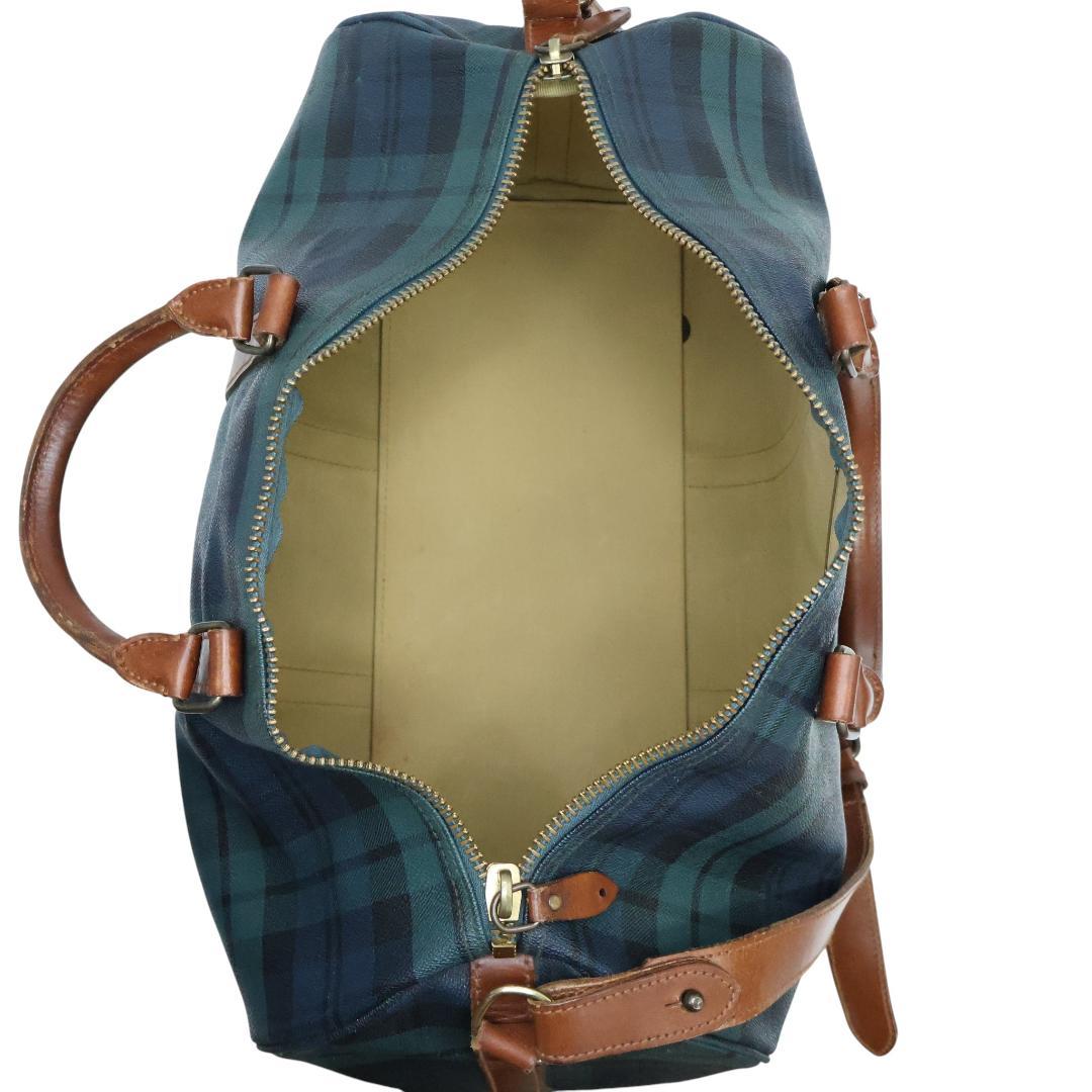 ポロ ラルフローレン ボストンバッグ 2way グリーン PVC 旅行バッグ