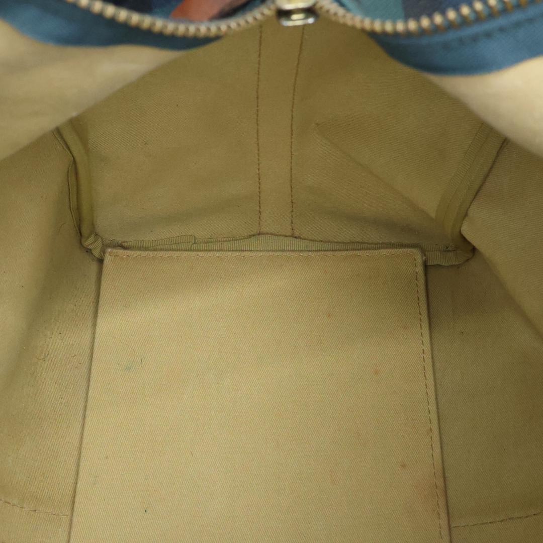 ポロ ラルフローレン ボストンバッグ 2way グリーン PVC 旅行バッグ