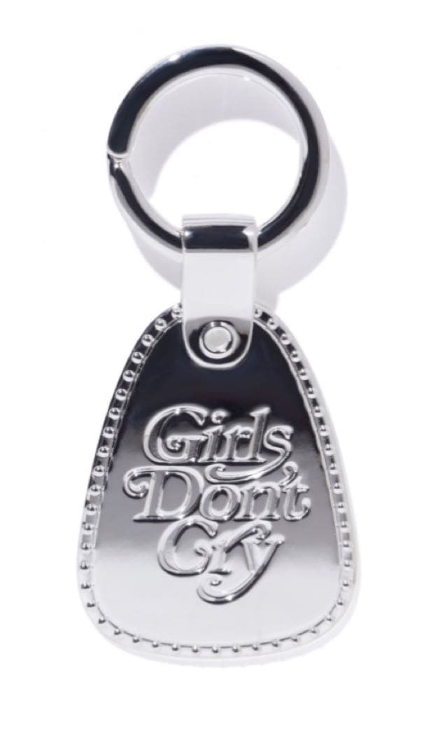 小物 Girls Don't Cry Key Ring Silver925