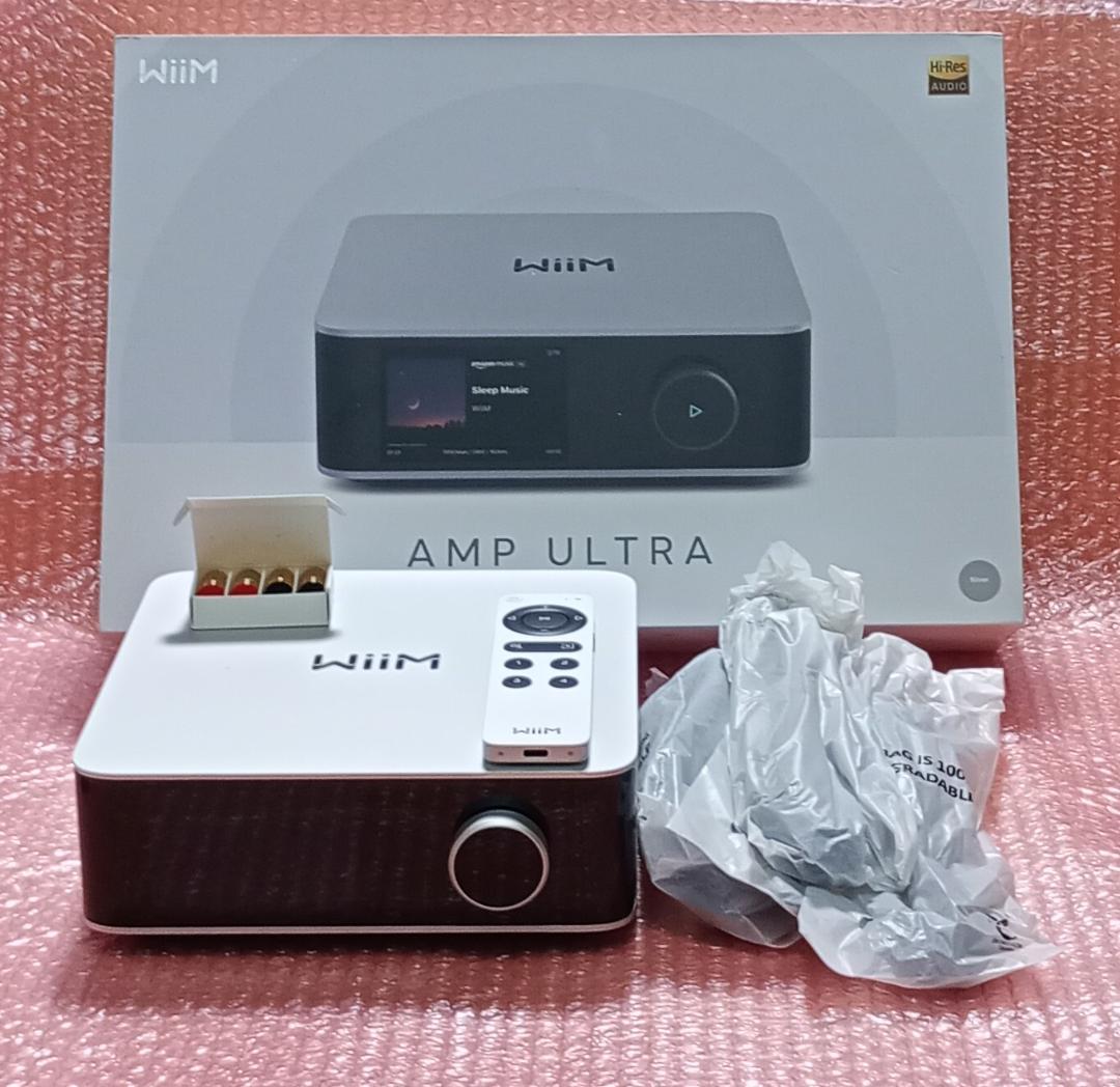 ★【美品】WiiM Amp Ultra Silver AMP003