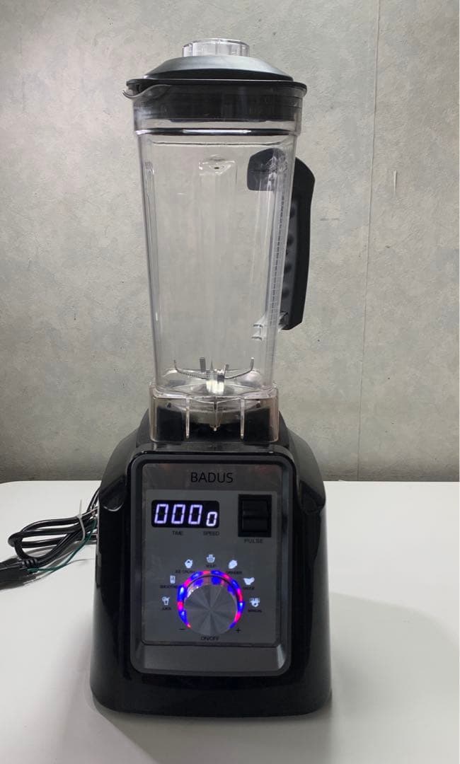 BADUS 2L多機能 業務用ミキサ一 スムージー ブレンダー タイマー付