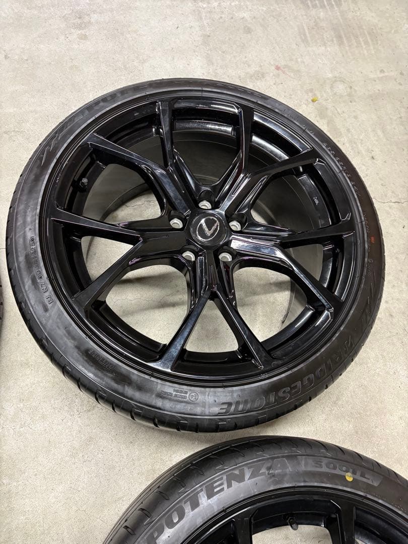 レクサスIS500 純正オプションBBS製 19インチ