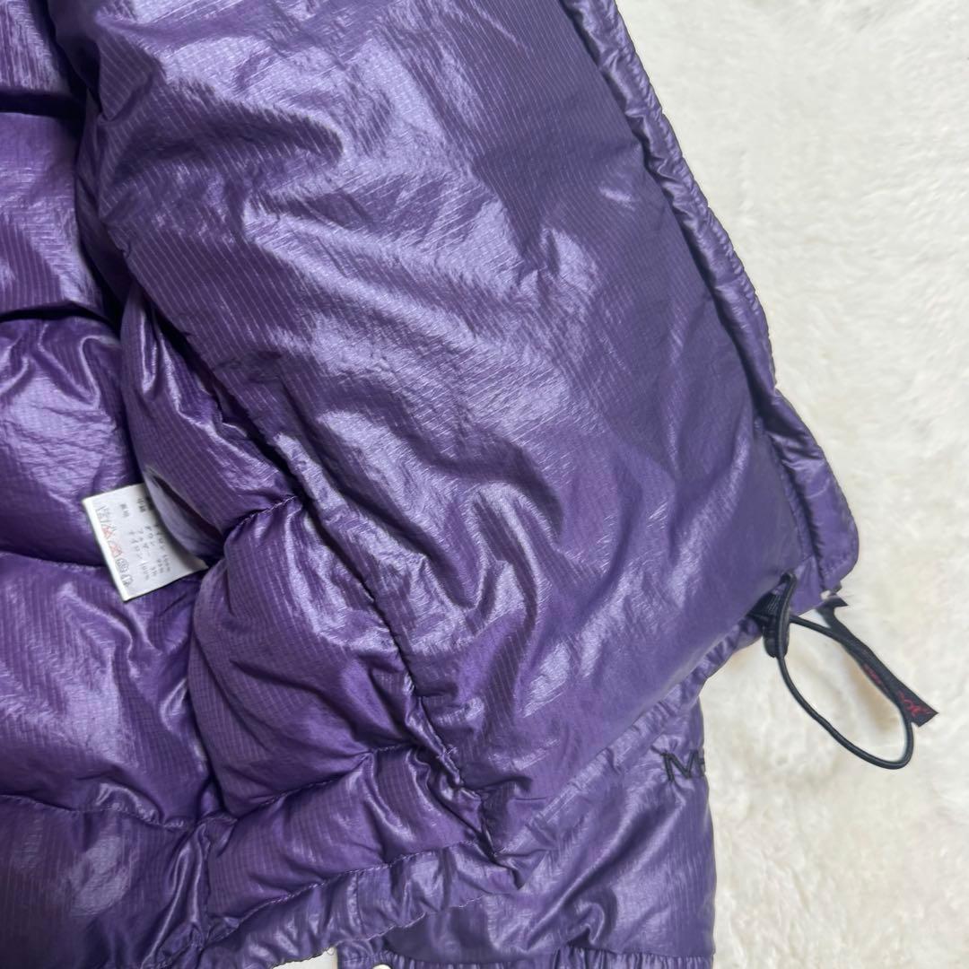 【MOMO】Marmot puffy jacket S紫短丈y2kドローコ