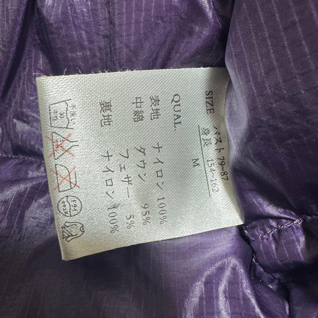 【MOMO】Marmot puffy jacket S紫短丈y2kドローコ