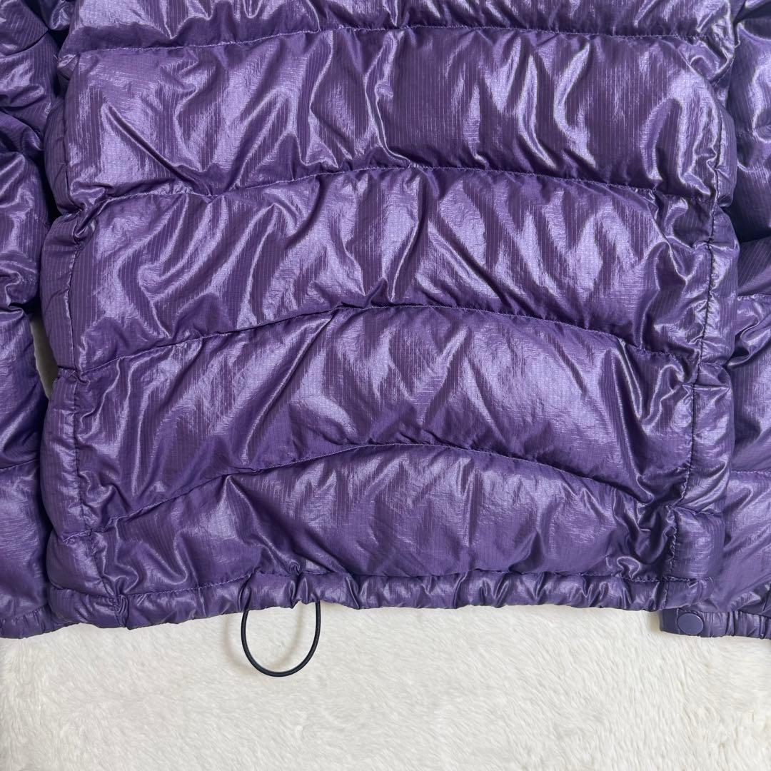 【MOMO】Marmot puffy jacket S紫短丈y2kドローコ