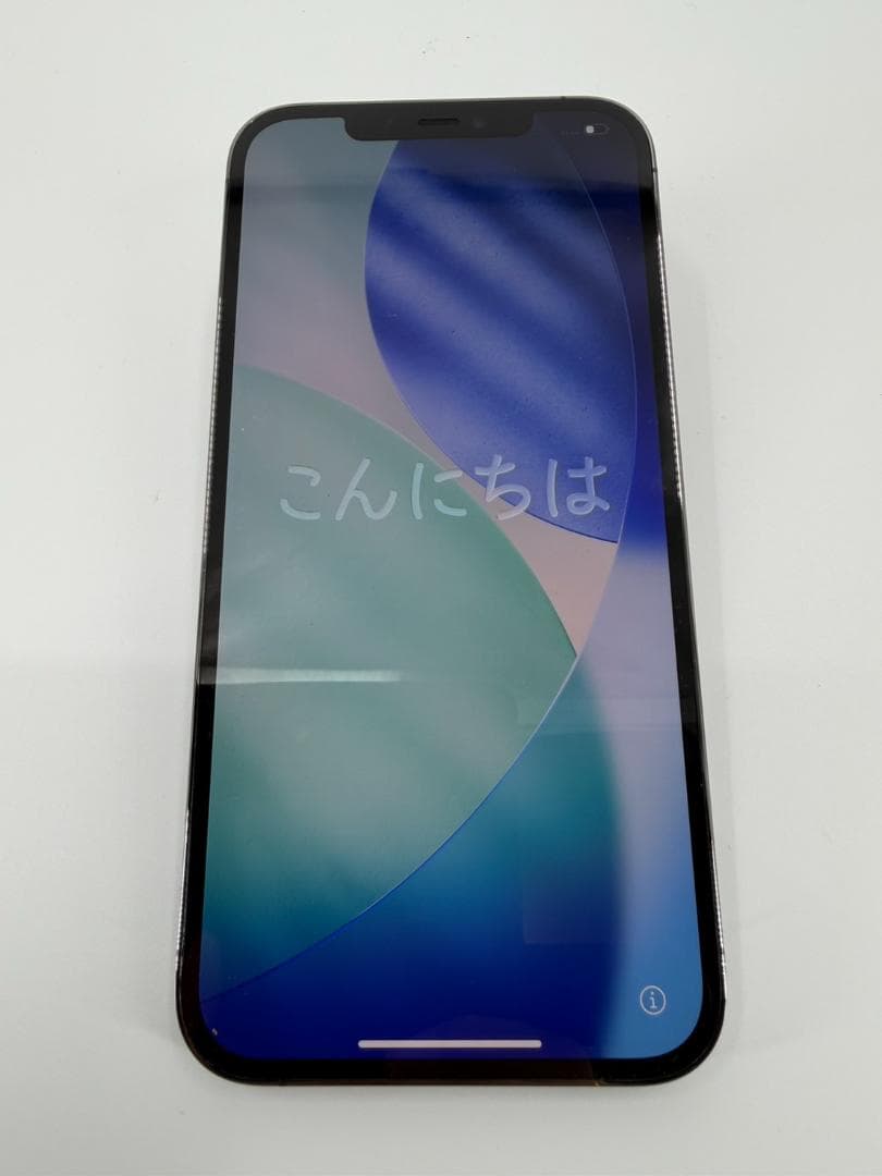 バッテリー容量100％！　iPhone12promax 128GB グラファイト