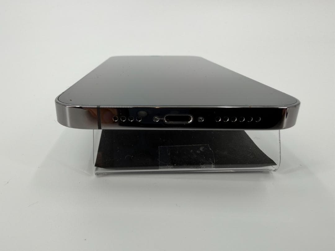 バッテリー容量100％！　iPhone12promax 128GB グラファイト