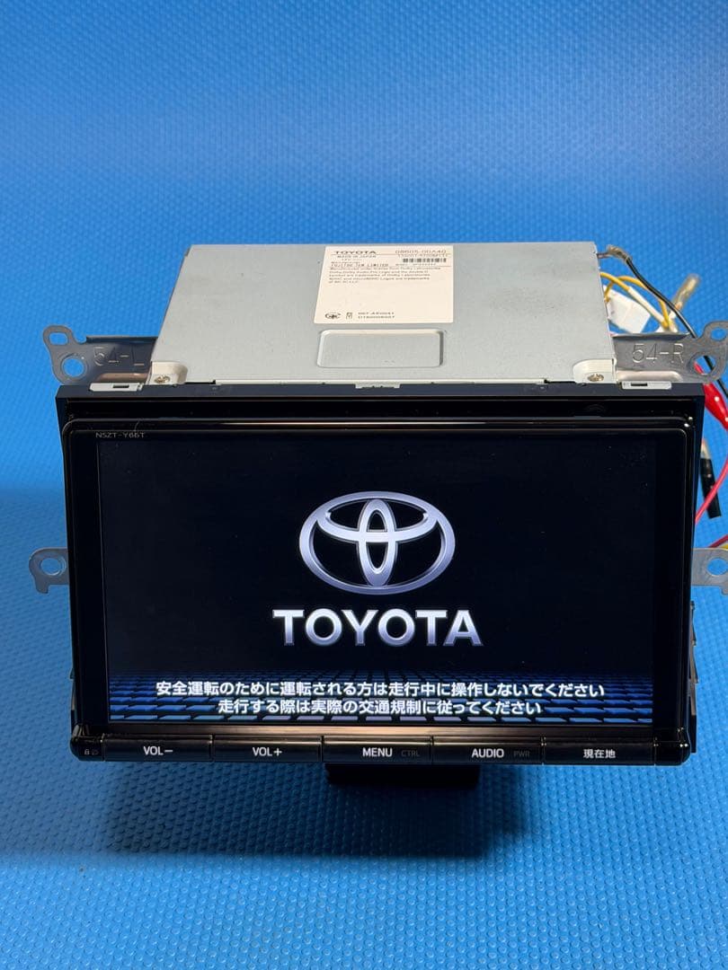 トヨタ純正 9インチ メモリーナビ NSZT-Y66T フルセグ DVD