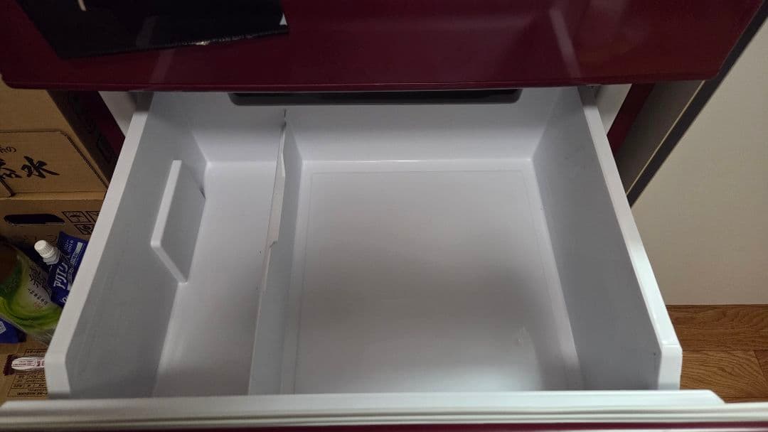 【はしゆ】AQUA 2022年製 冷蔵庫 168L 赤 説明書付き