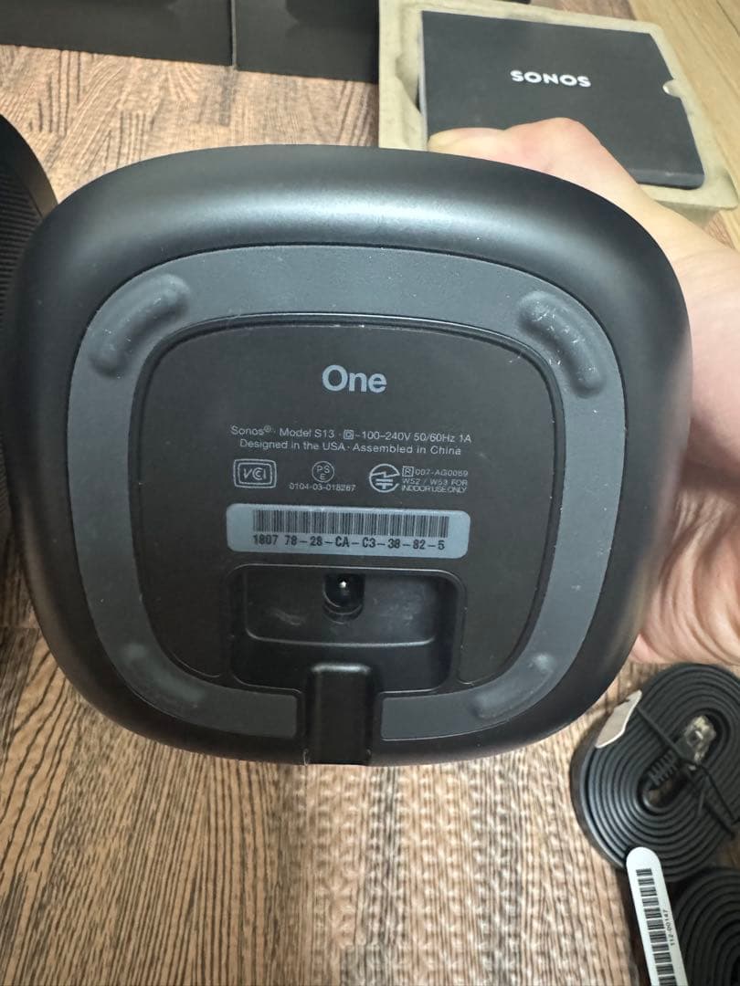 SONOS ワイヤレススピーカー 2台セット