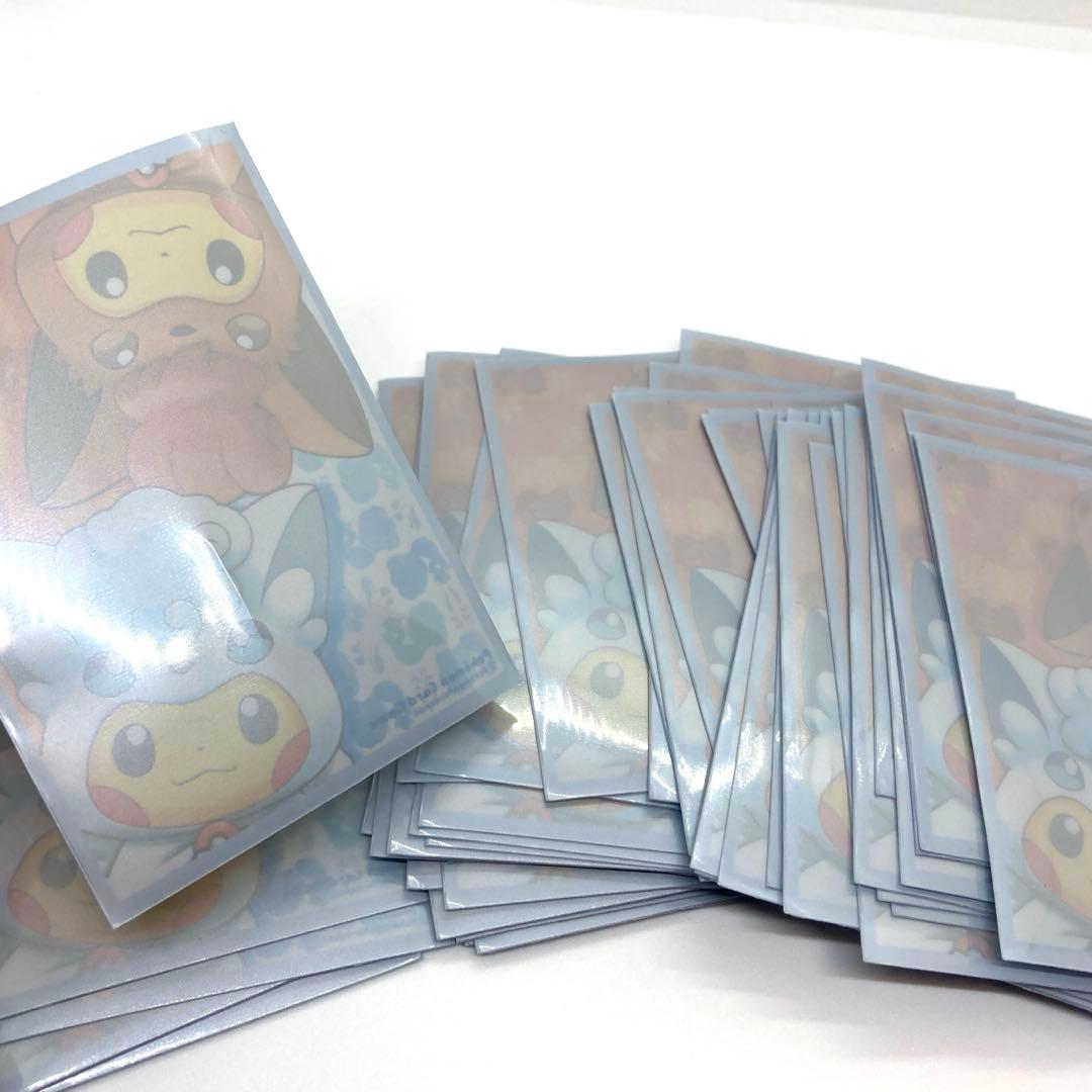 デッキシールド アローラロコン＆ロコンポンチョのピカチュウ 64枚　スリーブ