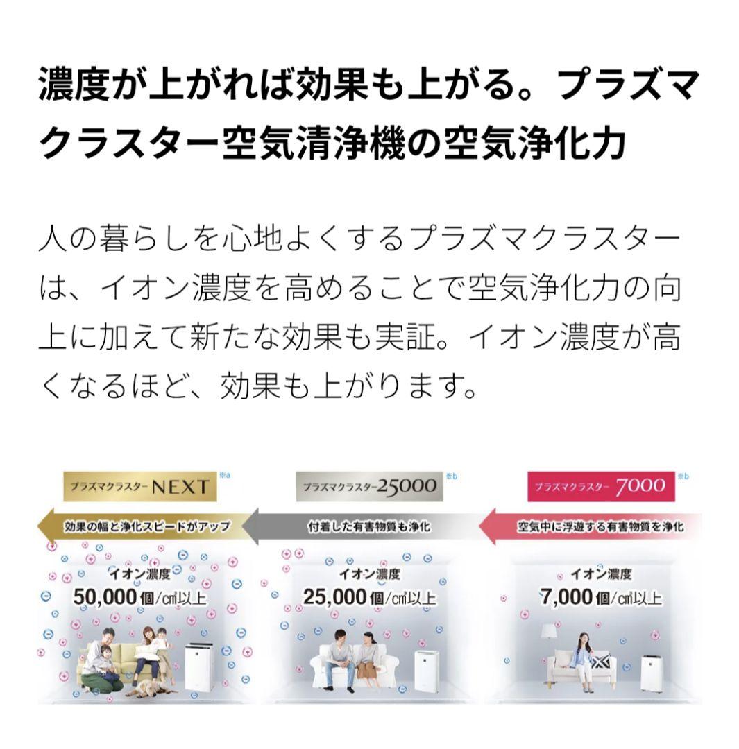 SHARP NEXT 空気清浄機 プレミアムモデル　KI-SX70