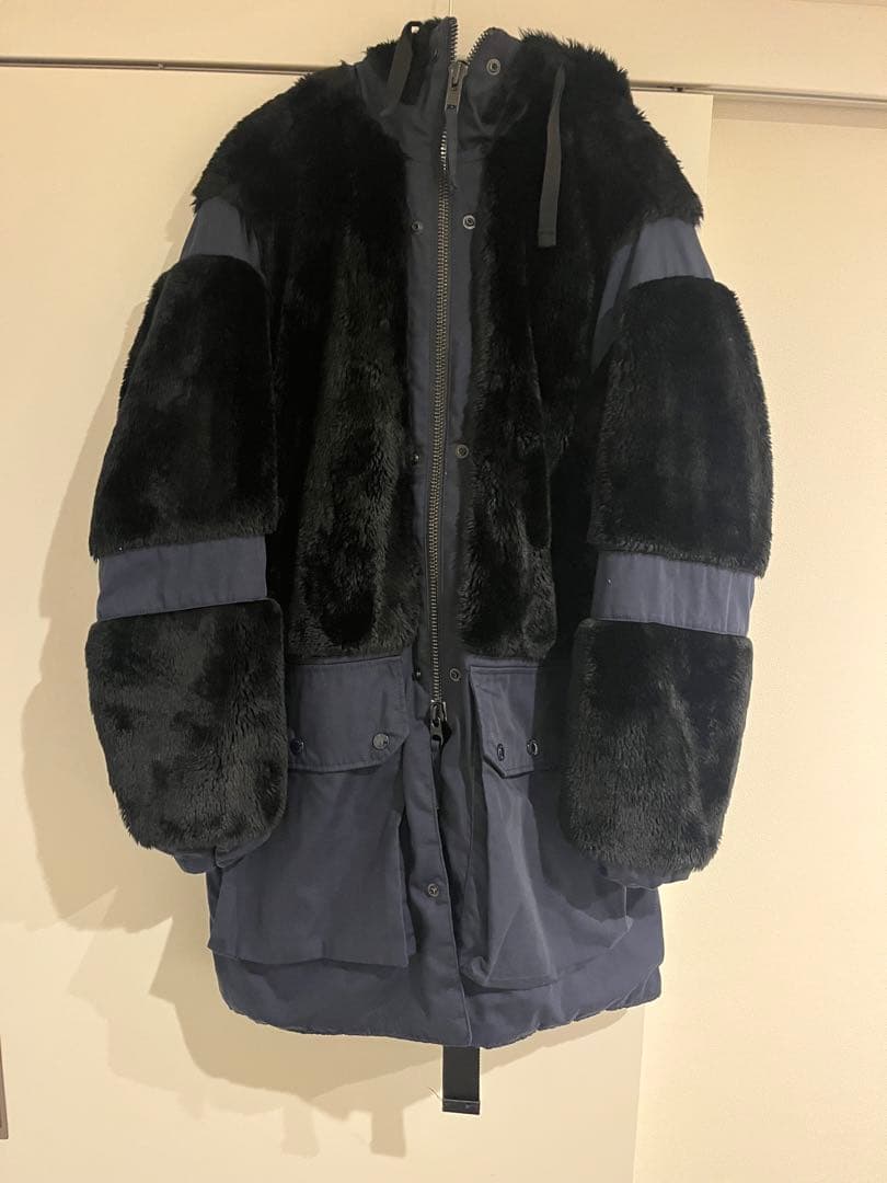Engineered garments BEAMS+別注ファーコート