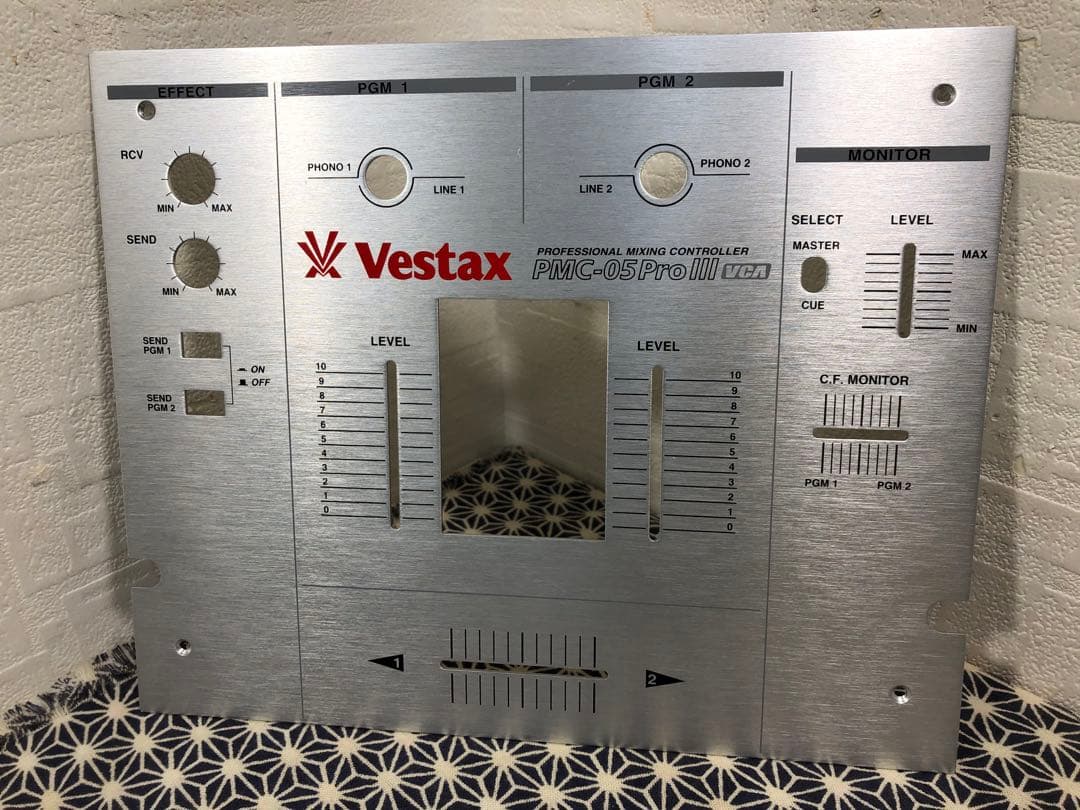 VESTAX ベスタクス　PMC-05ProⅢVCA フェーダーメンテナンス