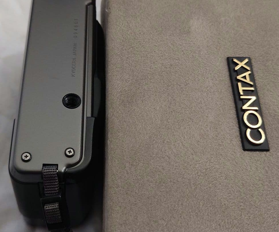 CONTAX T2 カメラ　チタンブラック　データバック　付属品　全付