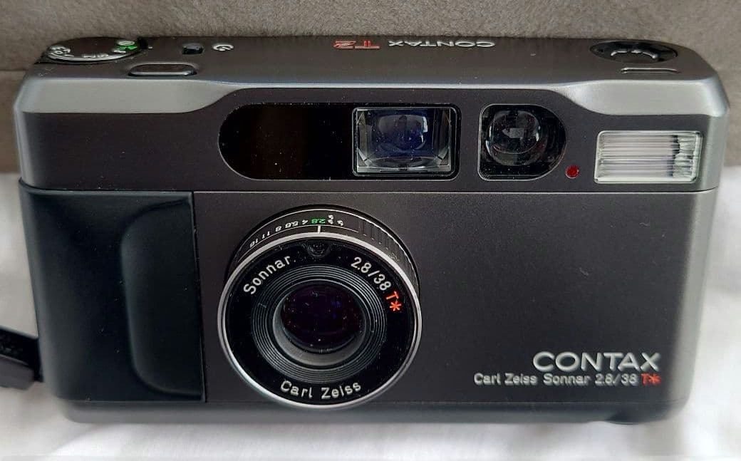 CONTAX T2 カメラ　チタンブラック　データバック　付属品　全付