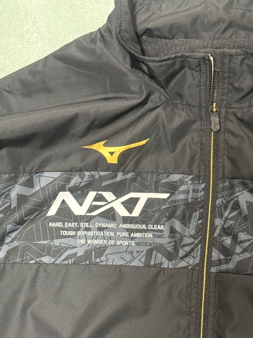 Mizuno NEXT ブレスサーモ　ウィンドブレーカー上下 XL ブラック