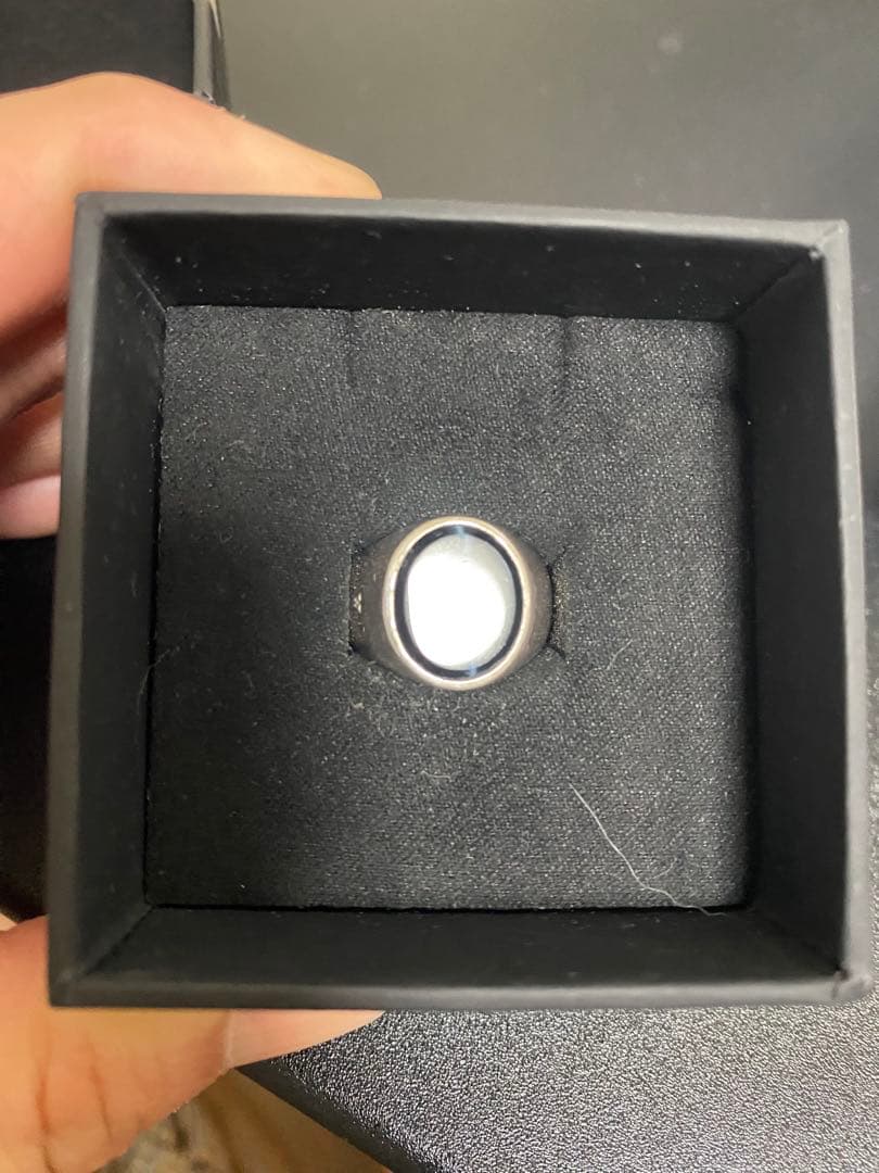 アクセサリー tomwood oval blue hawk eye 54