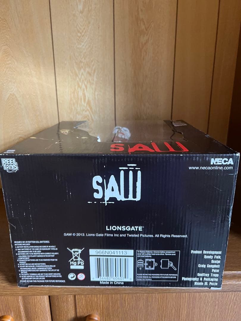 SAW ビリー人形 12インチ フィギュア NECA ジグソウ 三輪車