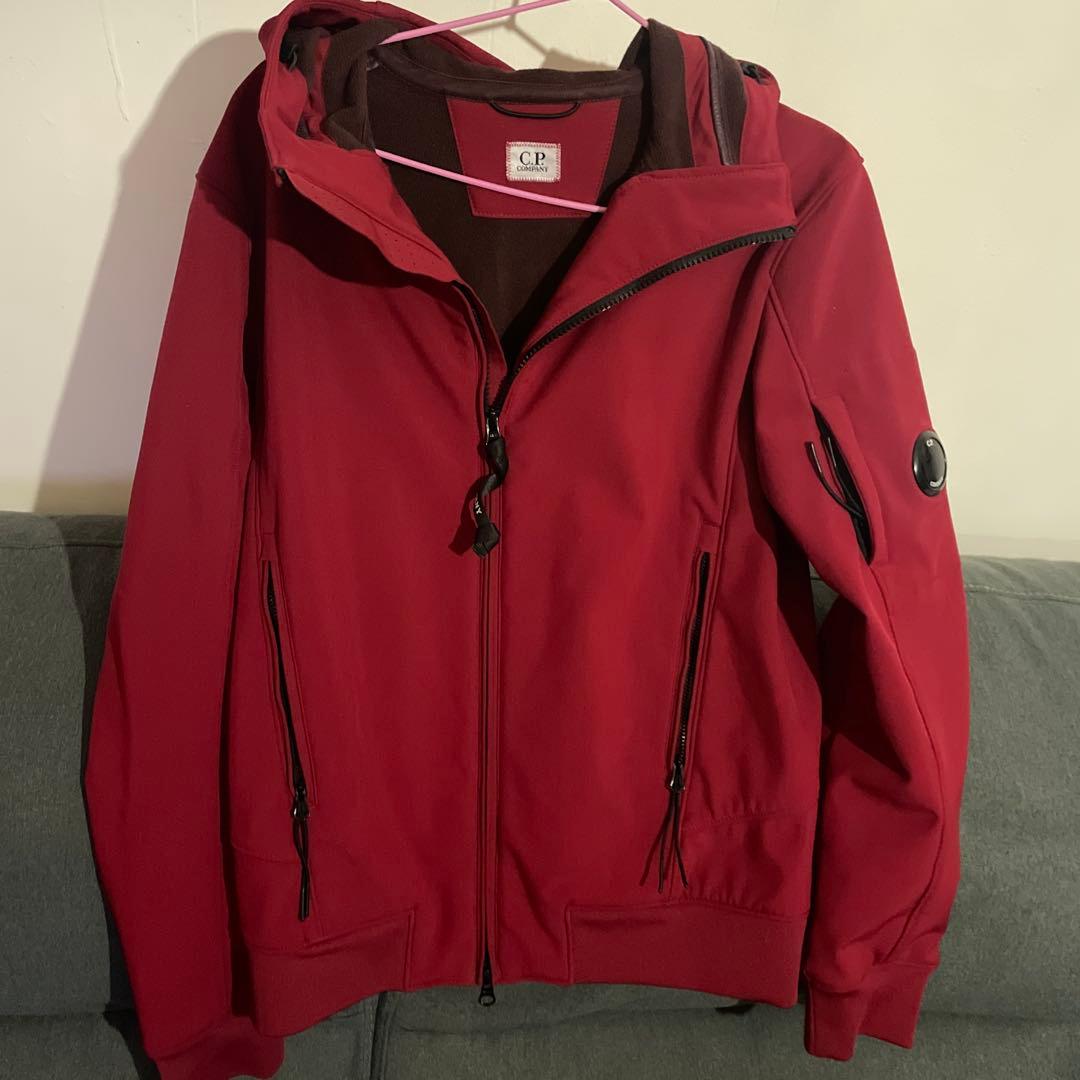 C.P. COMPANY ソフトシェルジャケット レンズロゴ サイズ44 正規品