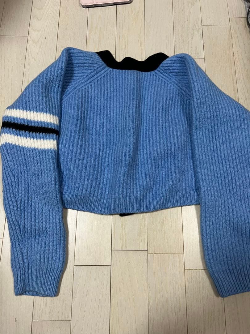 miumiu ミュウミュウ クロップドカーディガン ジャケット 36サイズ