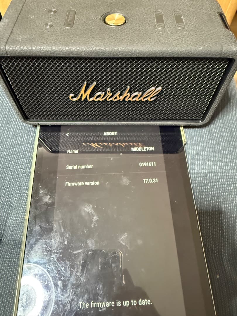 スピーカー・ウーファー Marshall middleton