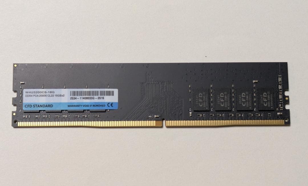 メモリー CFD W4U3200CS-16G PC4-25600 2枚組