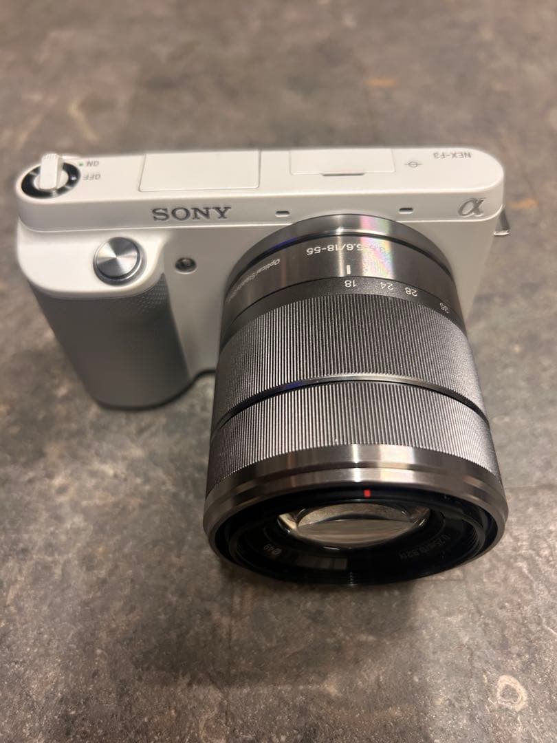 Sony NEX-F3 ミラーレス一眼 NEX-F3 ズームレンズキットホワイト