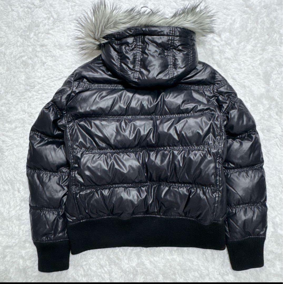 オールドユニクロ プレミアムダウンジャケット お兄系　平成系　00s ファー